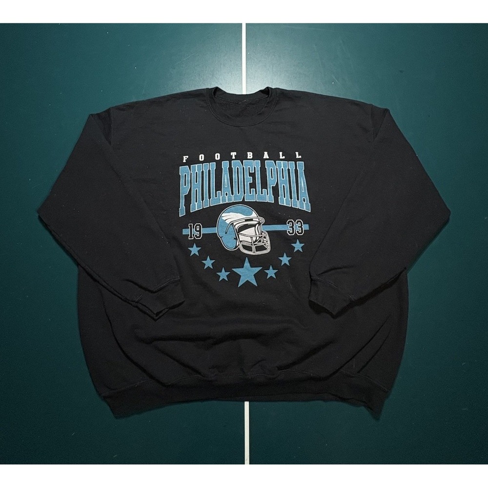 Vintage Philadelphia Eagles Crewneck Sweatshirt Men's 3XL Retro‎ Style Football